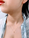 アルファベットネックレス　ゴールド　yfjewelNecklace gold 10k Necklace gold 10金　イニシャル　モノグラム　アルファベット　necklace